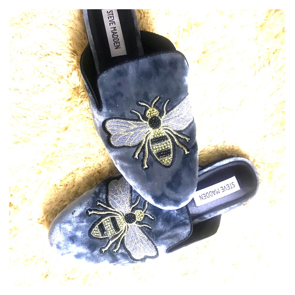 Steve Madion Blue Bee Shoes size 7s